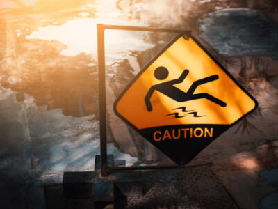 The dangers of workplace slips, trips and falls