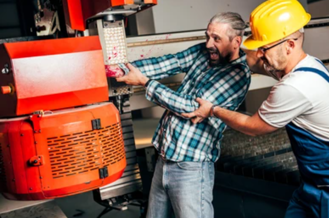 Common injuries for machine shop workers