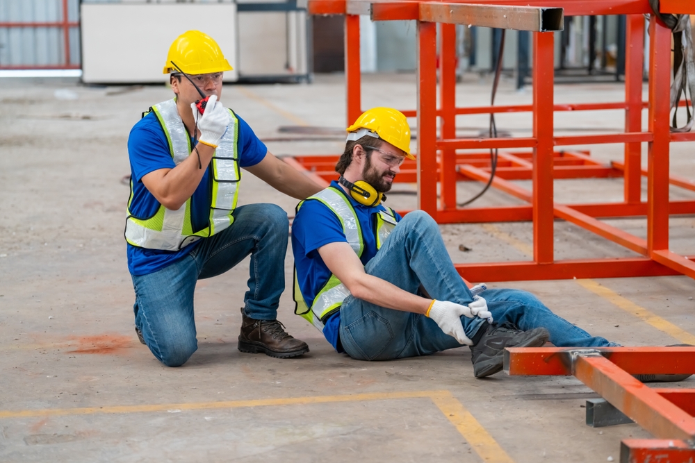 Warehouse employee injured at work